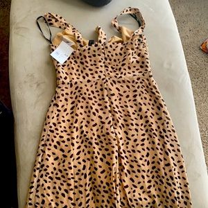 Forever 21 cheetah print dress. Size “M”